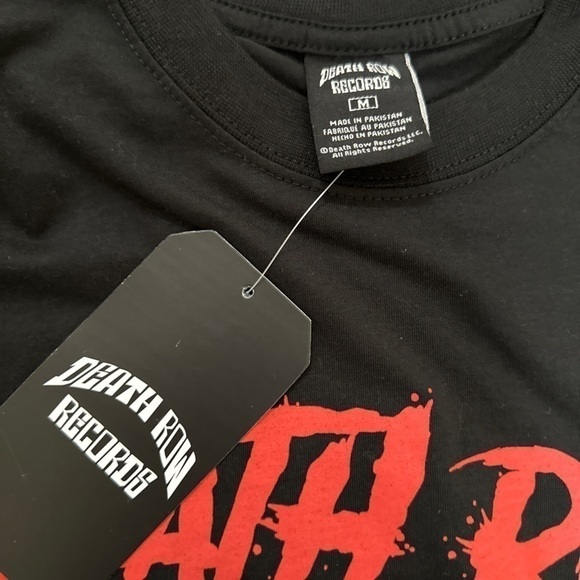 NWT Death Row Records Blood Chair Tee - Picture 4 of 5